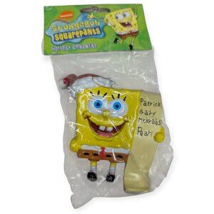 2002 Spongebob Squarpants Nickelodeon Christmas Ornament Sealed